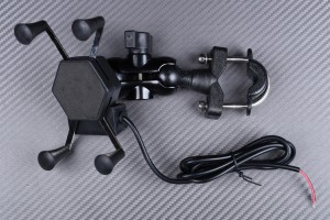 Universelle Telefon Halterung mit Ladegerät