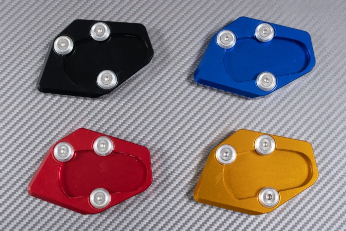 Anodised aluminum sidestand foot enlarger YAMAHA TMAX 500 / 530 2015 - 2016