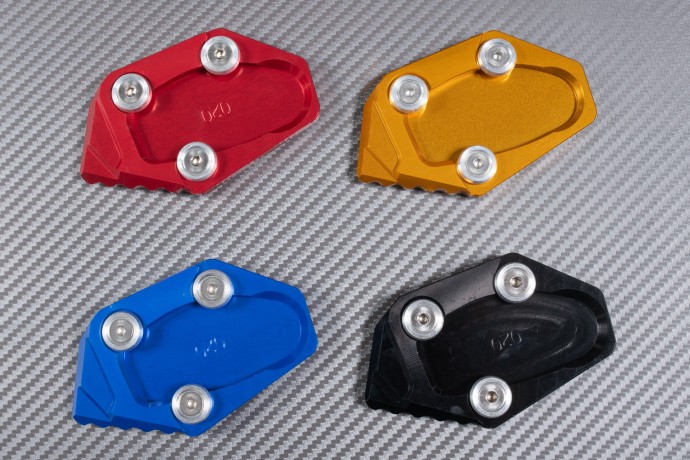 Anodised aluminum sidestand foot enlarger YAMAHA R3 / MT03 2016 - 2019