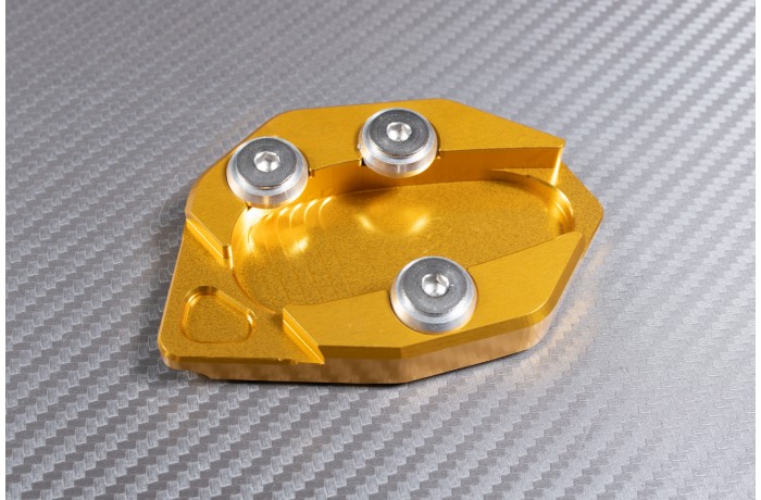 Anodised aluminum sidestand foot enlarger YAMAHA TMAX 530 2012 - 2014