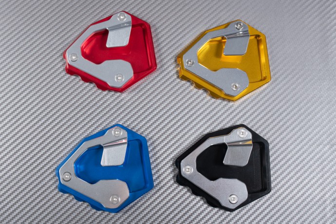 Anodised aluminum sidestand foot enlarger HONDA AFRICA TWIN 1000 2016 - 2017
