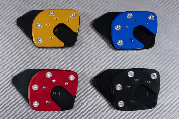 Anodised aluminum sidestand foot enlarger HONDA X-ADV 750