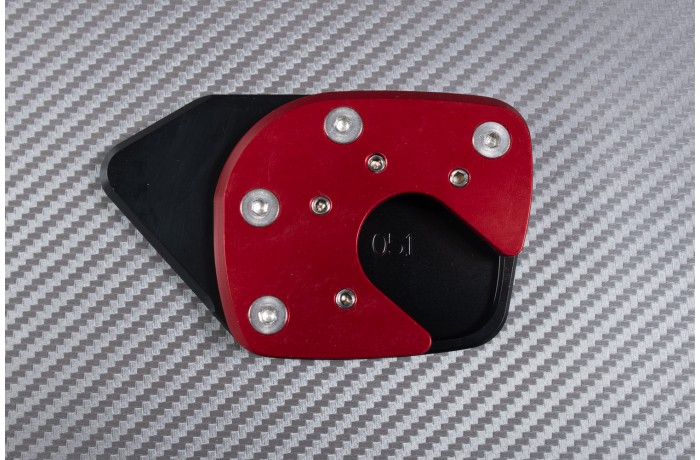 Anodised aluminum sidestand foot enlarger HONDA X-ADV 750