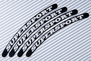 Stickers bord de jantes DUCATI - Logo SUPERSPORT
