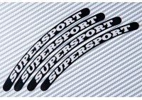 Stickers bord de jantes DUCATI - Logo SUPERSPORT