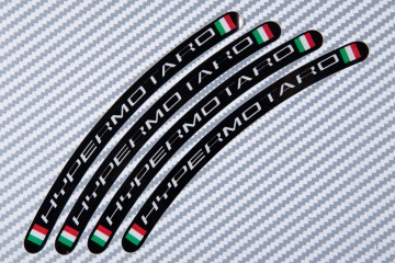 Stickers para borde de llantas DUCATI - Logotipo HYPERMOTARD