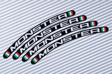 Stickers bord de jantes DUCATI - Logo MONSTER