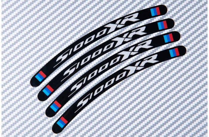 Stickers para borde de llantas BMW - Logotipo S1000XR Stickers para borde de llantas BMW - Logotipo S1000XR