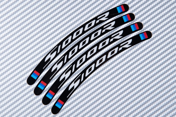 Stickers para borde de llantas BMW - Logotipo S1000R Stickers para borde de llantas BMW - Logotipo S1000R