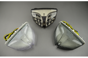 Feu Stop Led Clignotants Intégrés SUZUKI GSXR 600 / 750 / 1000 / SV / SVX 650 2008 - 2023