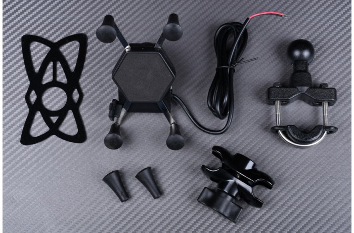 Support Téléphone universel avec chargeur intégré Support Téléphone universel avec chargeur intégré
