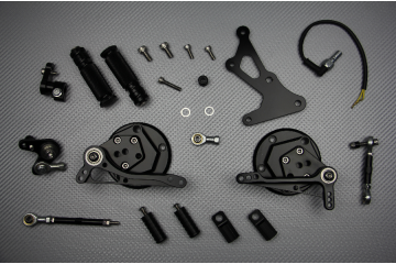 Estriberas retrasadas regulables YAMAHA VMAX 1700 2009 - 2016