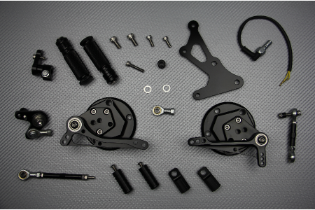 Estriberas retrasadas regulables YAMAHA VMAX 1700 2009 - 2016