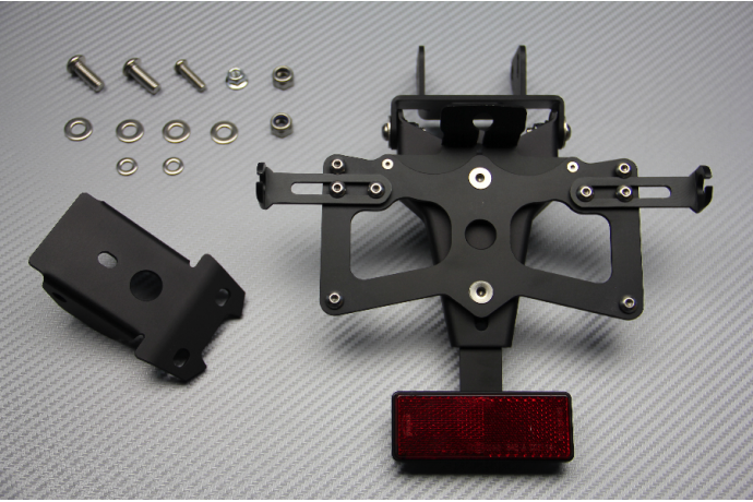 Support de plaque HONDA CB / CBR 650 F 2014 - 2018 Support de plaque HONDA CB / CBR 650 F 2014 - 2018