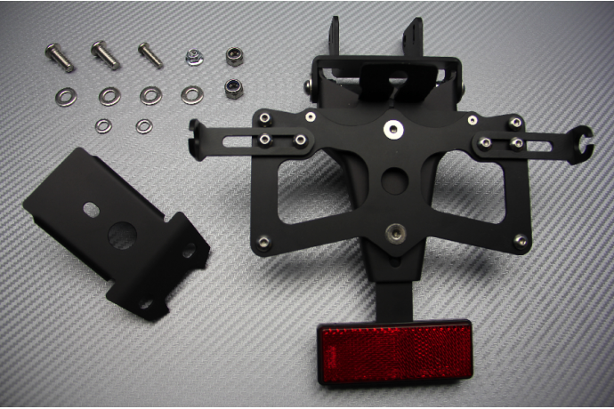 Support de plaque HONDA CB / CBR 650 F 2014 - 2018 Support de plaque HONDA CB / CBR 650 F 2014 - 2018