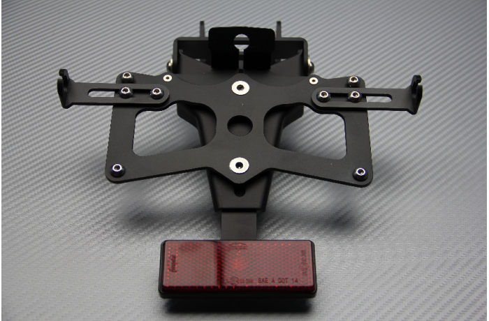 Support de plaque HONDA CB / CBR 650 F 2014 - 2018 Support de plaque HONDA CB / CBR 650 F 2014 - 2018
