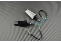 Pareja de intermitentes LED universales en aluminio