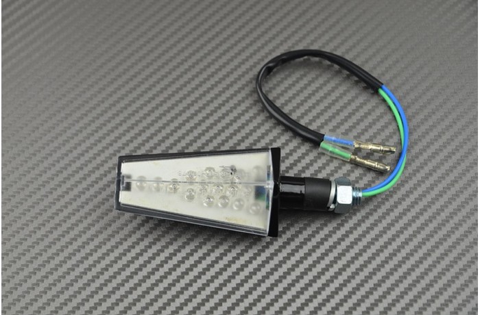 Paire de clignotants Led Universels en aluminium