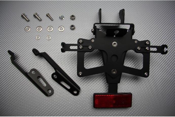 Support de plaque SUZUKI GSXR 600 / 750 2008 - 2010 Support de plaque SUZUKI GSXR 600 / 750 2008 - 2010