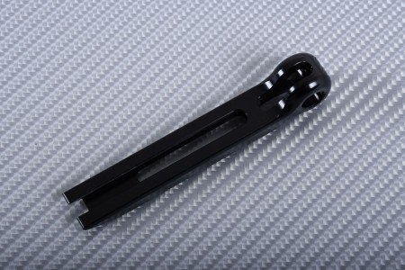 Parte extrema de aluminio anodizado para maneta extensible y abatible