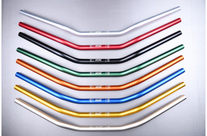 Guidon plat anodisé diamètre 22mm - STREETFIGHTER
