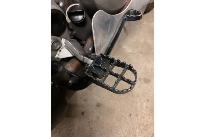 Coppia pedane poggiapiedi motocross HONDA AFRICA TWIN / TRANSALP 600 650 750