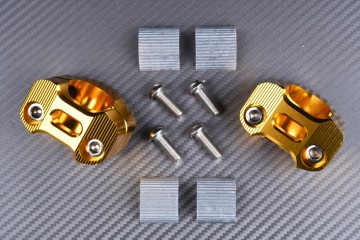Pareja de realces universales para manillar 22 mm - DESIGN 2