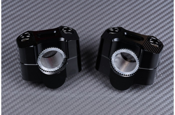 Pareja de realces universales para manillar 22 mm - DESIGN 2 Pareja de realces universales para manillar 22 mm - DESIGN 2