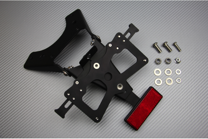 Support de plaque SUZUKI GSXR 1000 2009 - 2016 Support de plaque SUZUKI GSXR 1000 2009 - 2016
