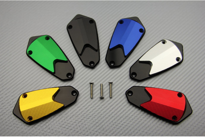 Eloxierte Flüssigkeitsbehälterdeckel für Bremsen KAWASAKI Z750R & Z1000 / R 2010 - 2021