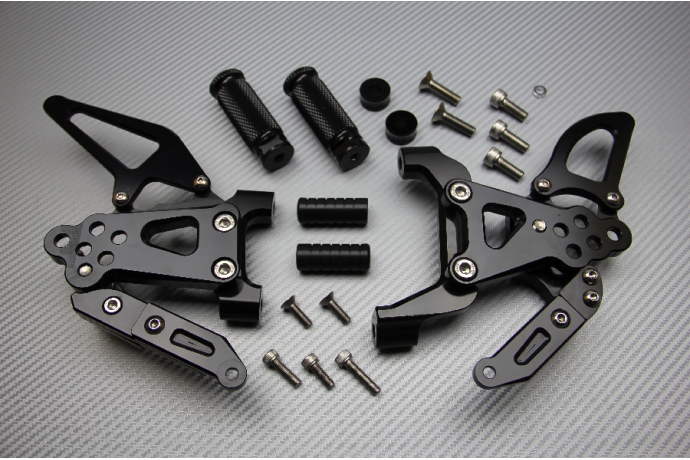 Pedane arretrate regolabili DUCATI Panigale 899 / 959 / 1199 / 1299 2013 - 2019 Pedane arretrate regolabili DUCATI Panigale 899 / 959 / 1199 / 1299 2013 - 2019
