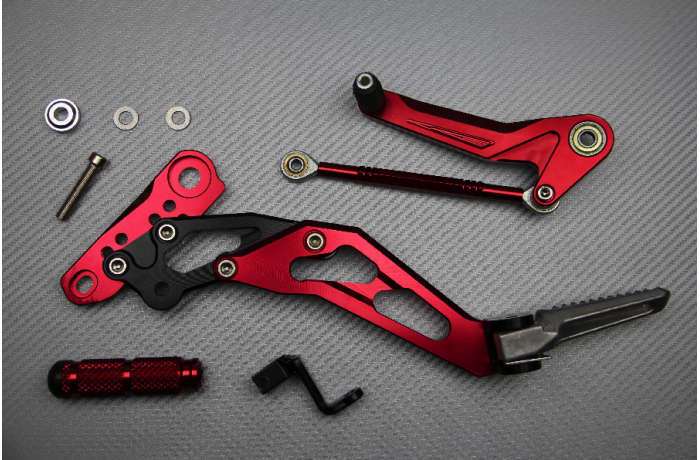 Estriberas retrasadas regulables HONDA MSX / GROM 125 X - X