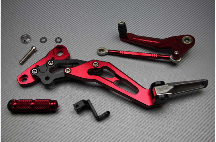 Estriberas retrasadas regulables HONDA MSX / GROM 125 X - X
