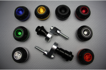 Pair of Frame Sliders / Crash Pads for YAMAHA YZF R6 2006 - 2007