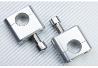 Coppia di Attacco manubrio / Riser universale 22mm