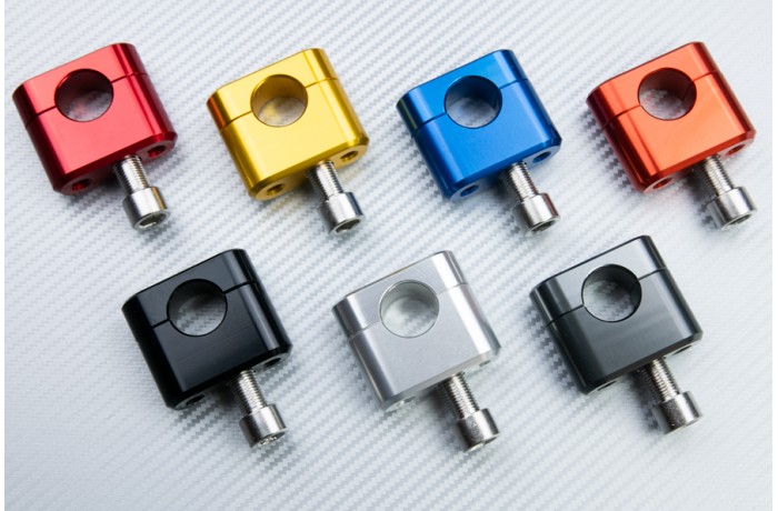 Paar Universale Lenker - Klemmböcke 22mm