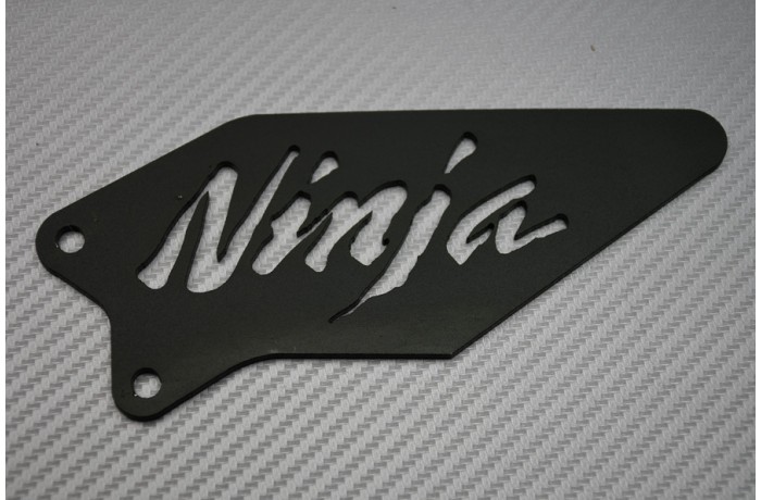 Pareja de taloneras de estriberas KAWASAKI - con sigla NINJA