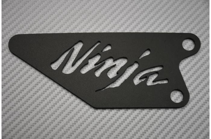 Platines / Paire de Repose Talons KAWASAKI - Modèle NINJA