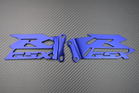 Pareja de taloneras de estriberas SUZUKI - con sigla GSXR