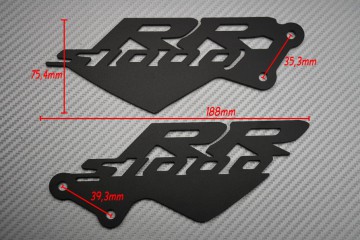 Fussabsätze für Platten signiert - S1000RR Fussabsätze für Platten signiert - S1000RR