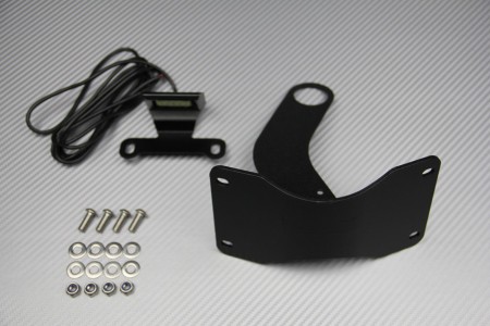 Portamatrícula lateral + Luz de matrícula LED YAMAHA VMAX 1700 2009 - 2017