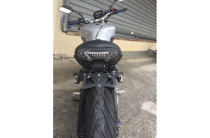 Support de plaque YAMAHA MT09 / TRACER 900 / GT 2013 - 2024