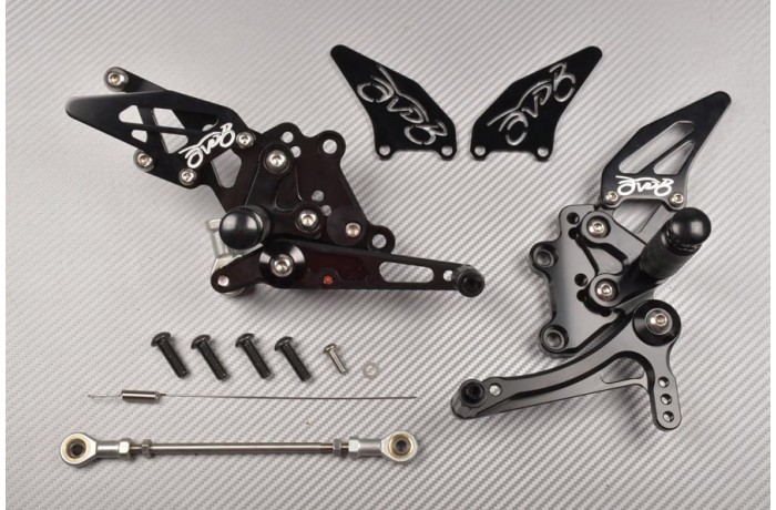 Commandes reculées AVDB KAWASAKI NINJA 300 R 2013 - 2017 Commandes reculées AVDB KAWASAKI NINJA 300 R 2013 - 2017