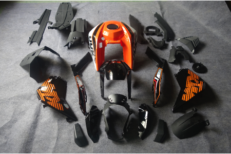 Complete Fairing set KTM DUKE 125 / 200 / 390 2011 - 2016