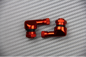 Valvole ruota a 90 in alluminio anodizzato 11.3 mm - DESIGN 1