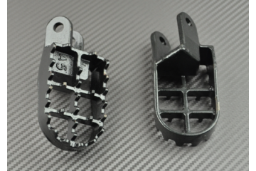 Pair of dirtbike footrests HONDA AFRICA TWIN / TRANSALP 600 650 750 Pair of dirtbike footrests HONDA AFRICA TWIN / TRANSALP 600 650 750