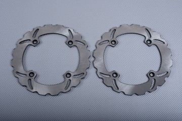 Paire de disques avant wave 256 mm nombreuses HONDA