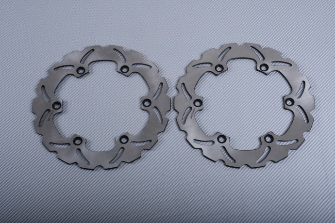 Paire de disques avant wave 270 mm nombreuses KAWASAKI