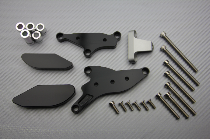 Tampons de protection Carters Moteur KAWASAKI ZX10R 2006 - 2010 Tampons de protection Carters Moteur KAWASAKI ZX10R 2006 - 2010