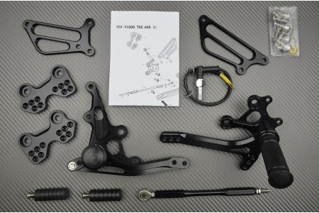Platines Commandes Reculées SUZUKI GSXR 600 / 750 SRAD 1996 - 2000
